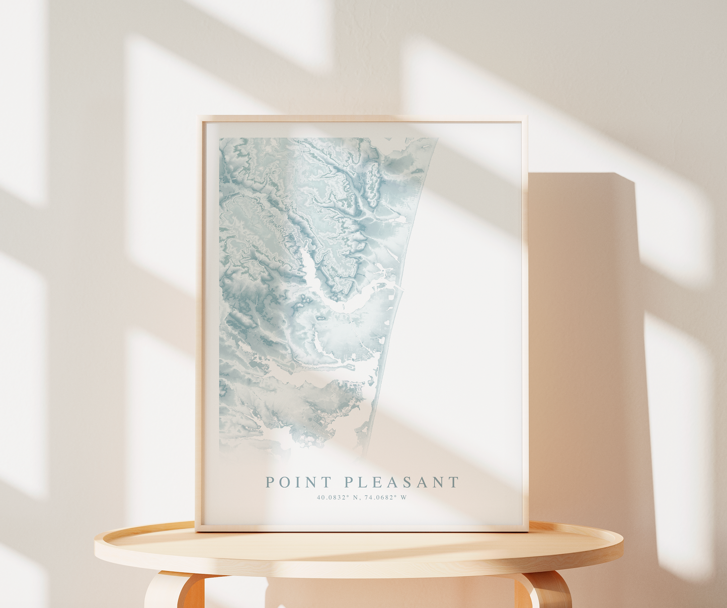 Point Pleasant Map Print