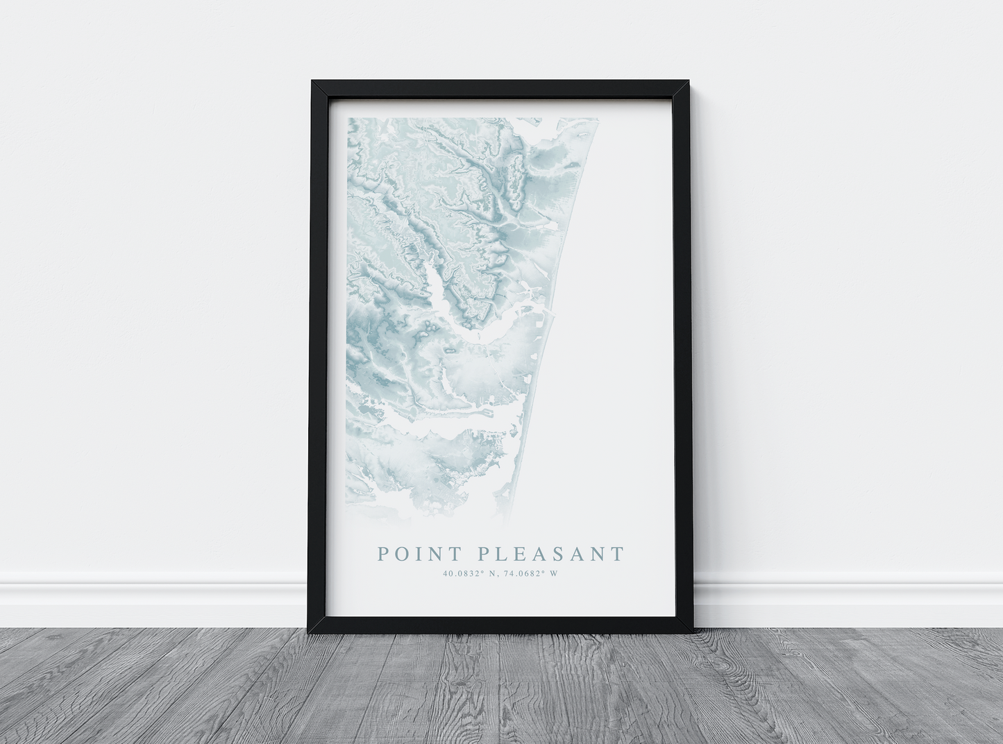 Point Pleasant Map Print