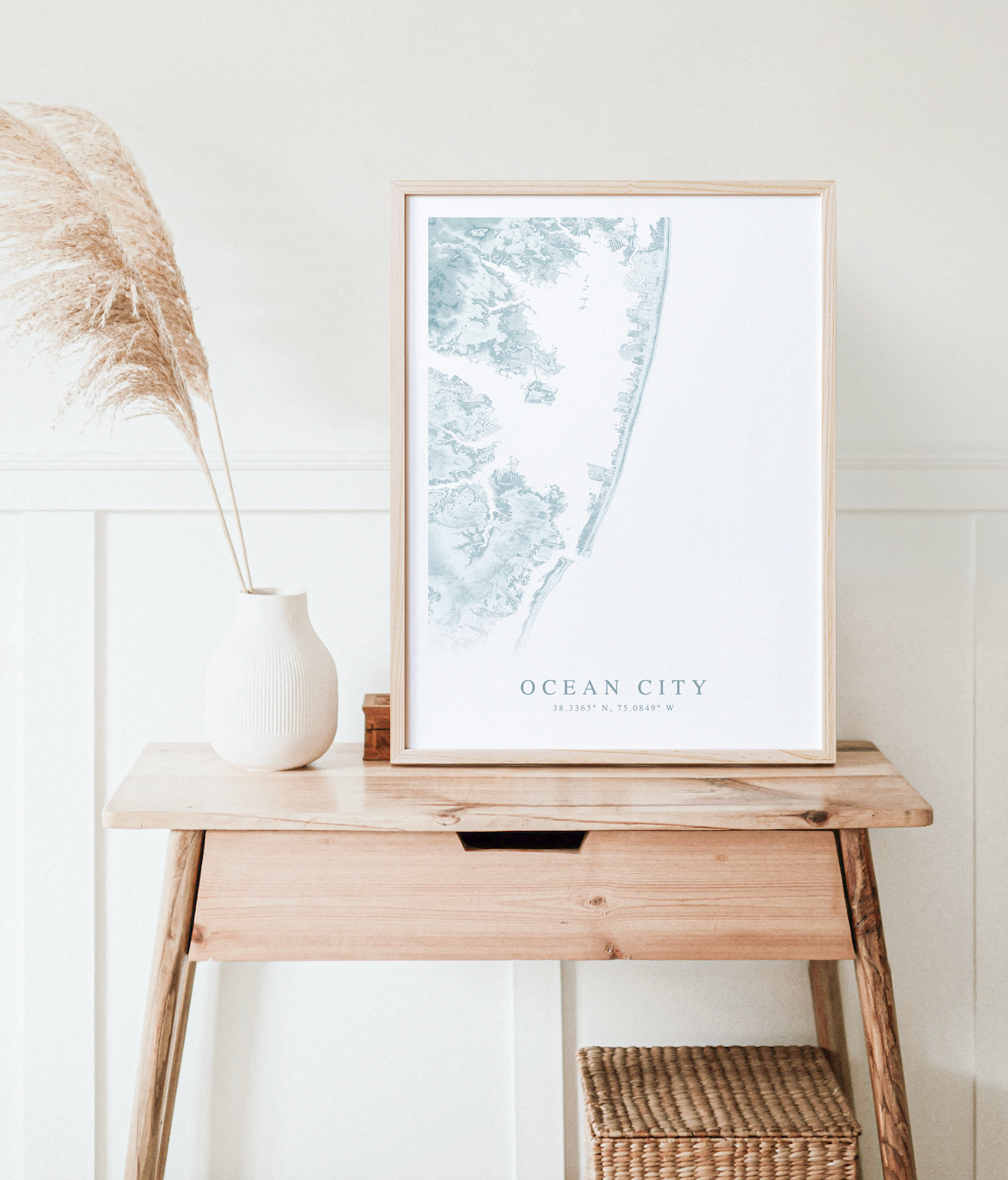 Ocean City MD Map Print