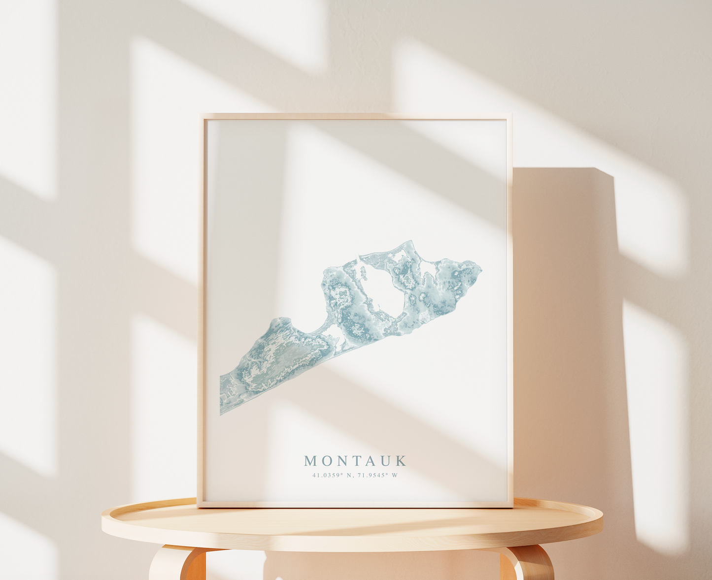 Montauk Map Print