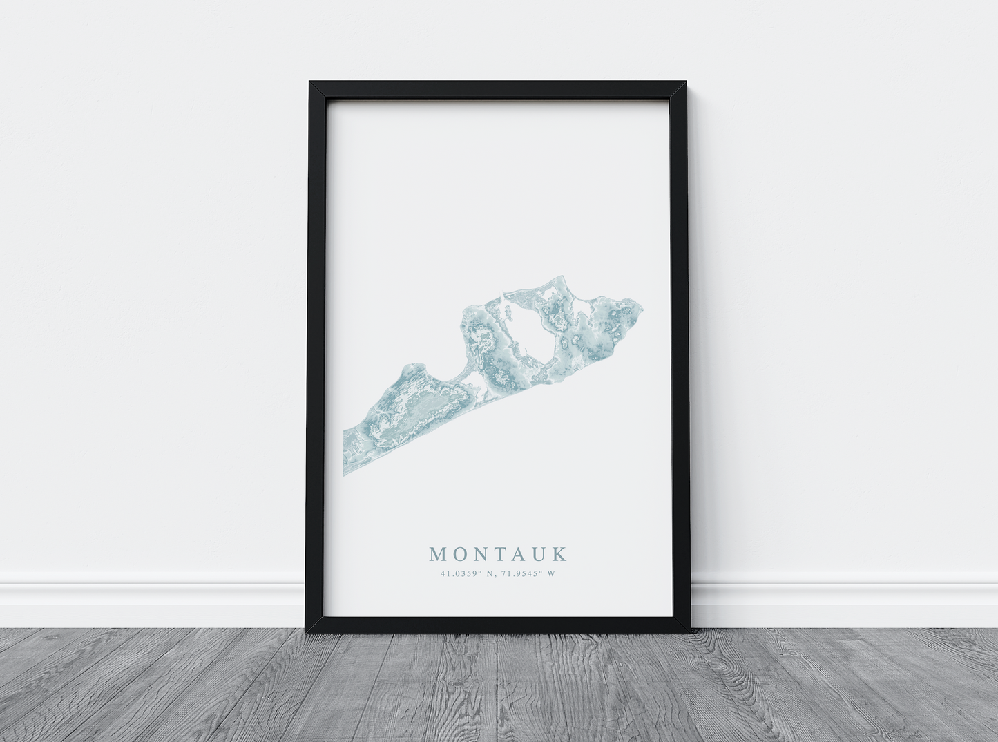 Montauk Map Print