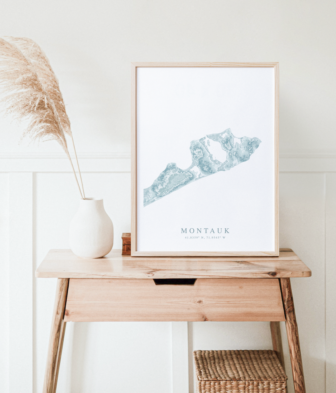 Montauk Map Print