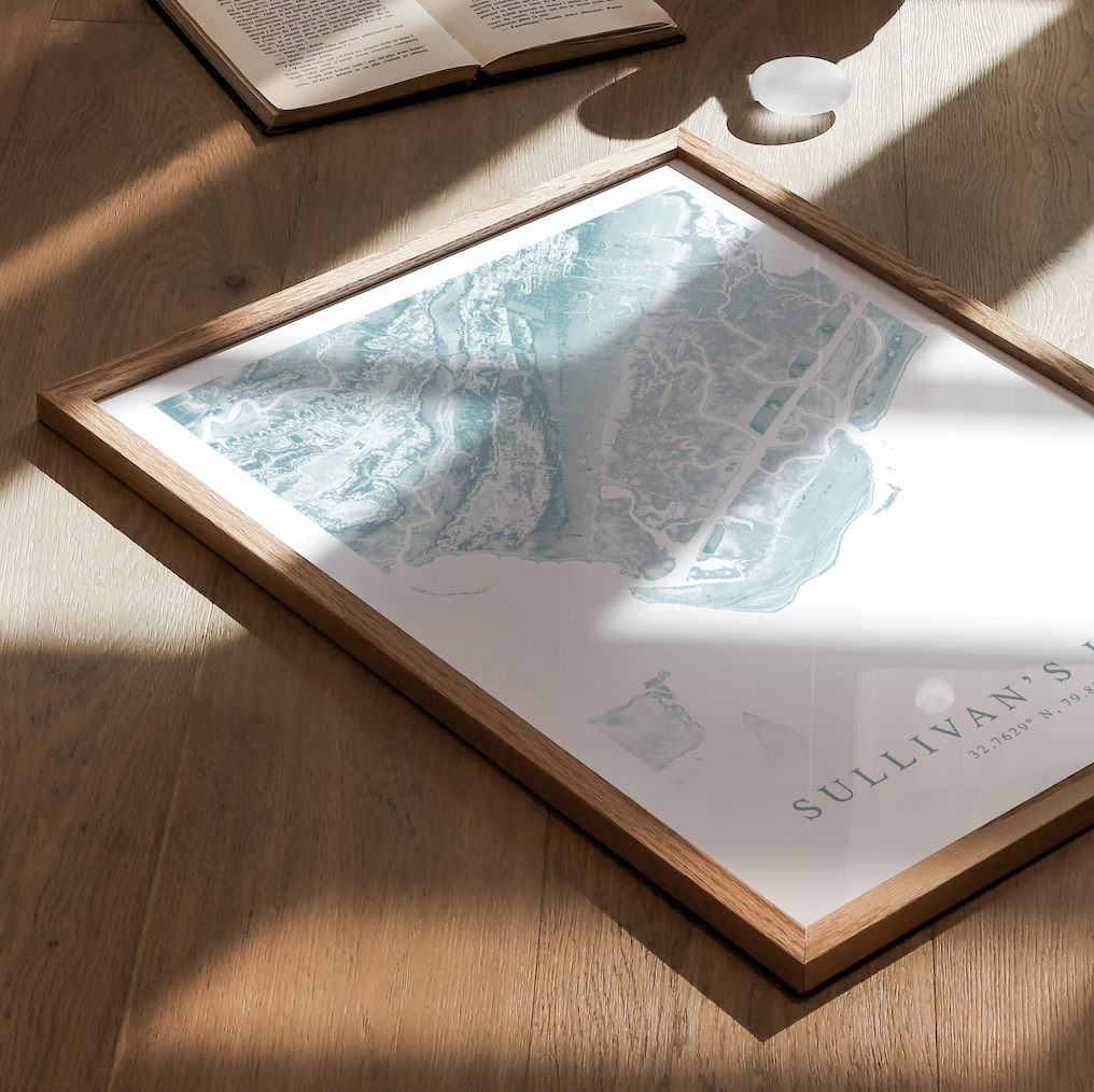 Sullivan's Island Map Print