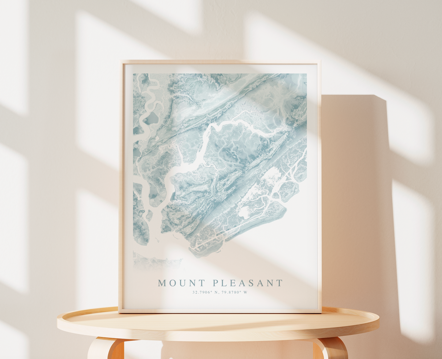 Mount Pleasant Map Print