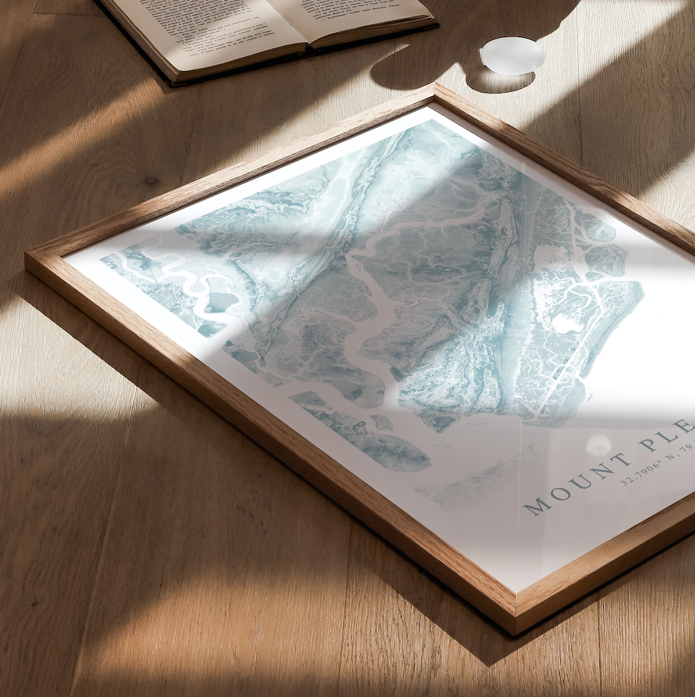 Mount Pleasant Map Print