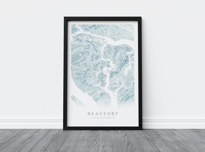 Beaufort Map Print