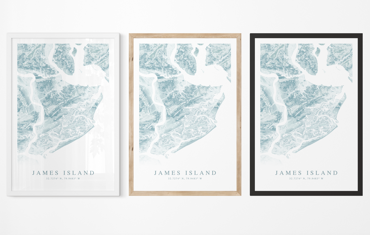 James Island Map Print