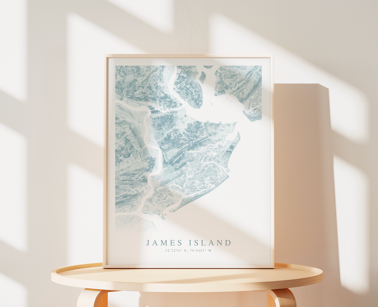 James Island Map Print