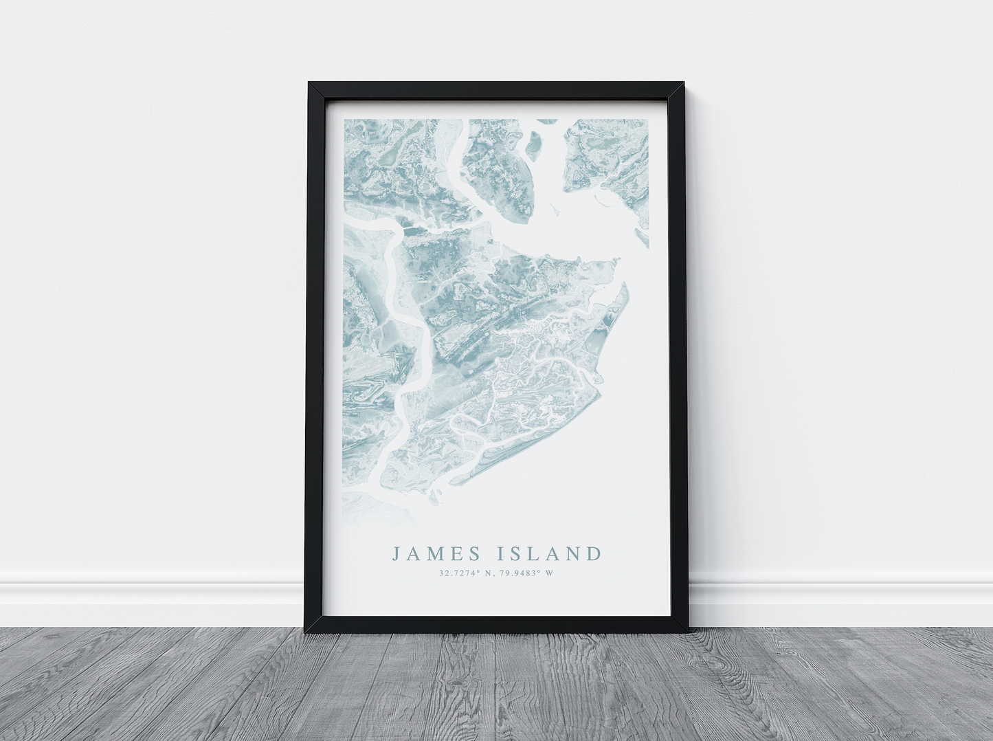 James Island Map Print