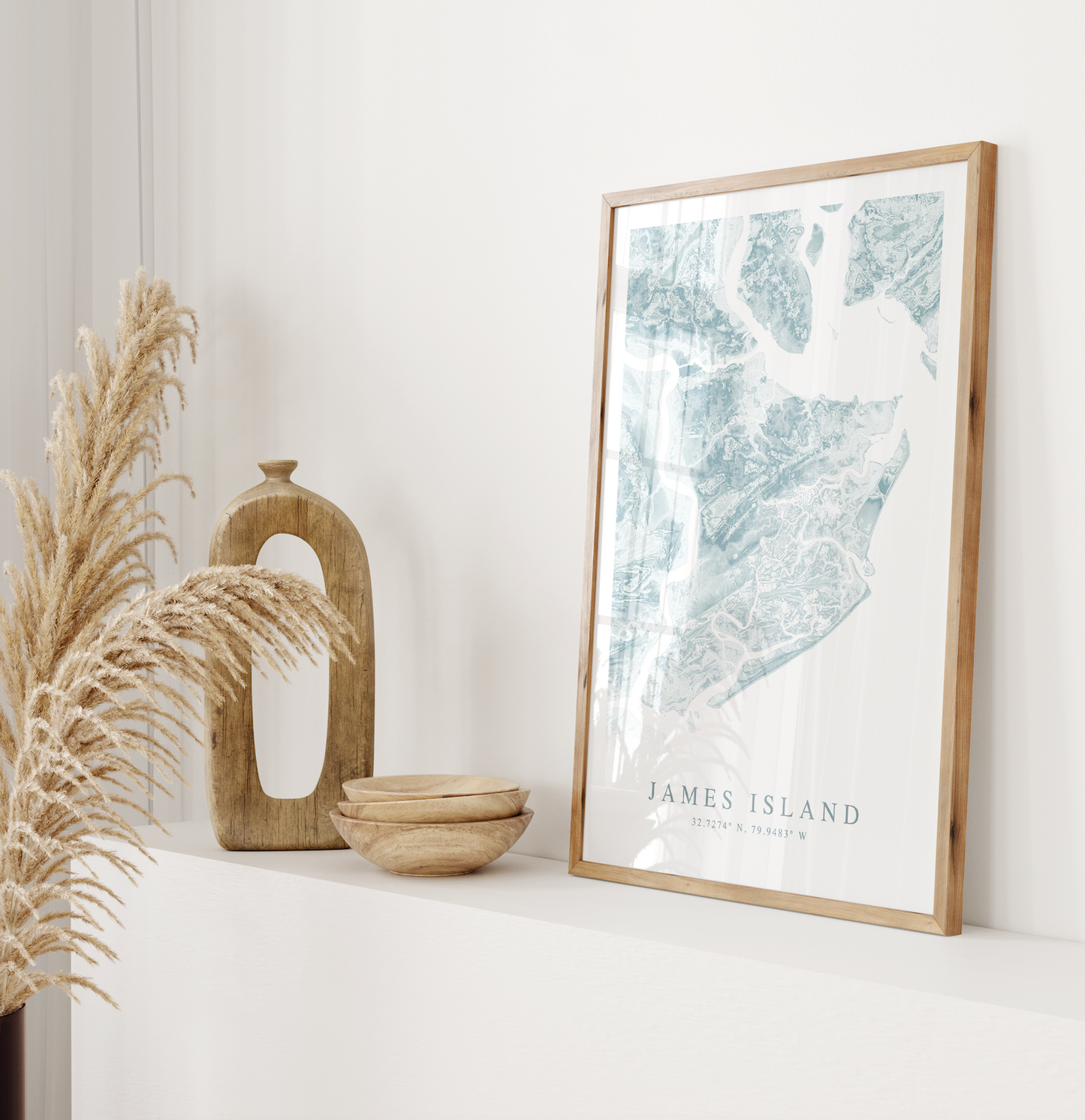 James Island Map Print