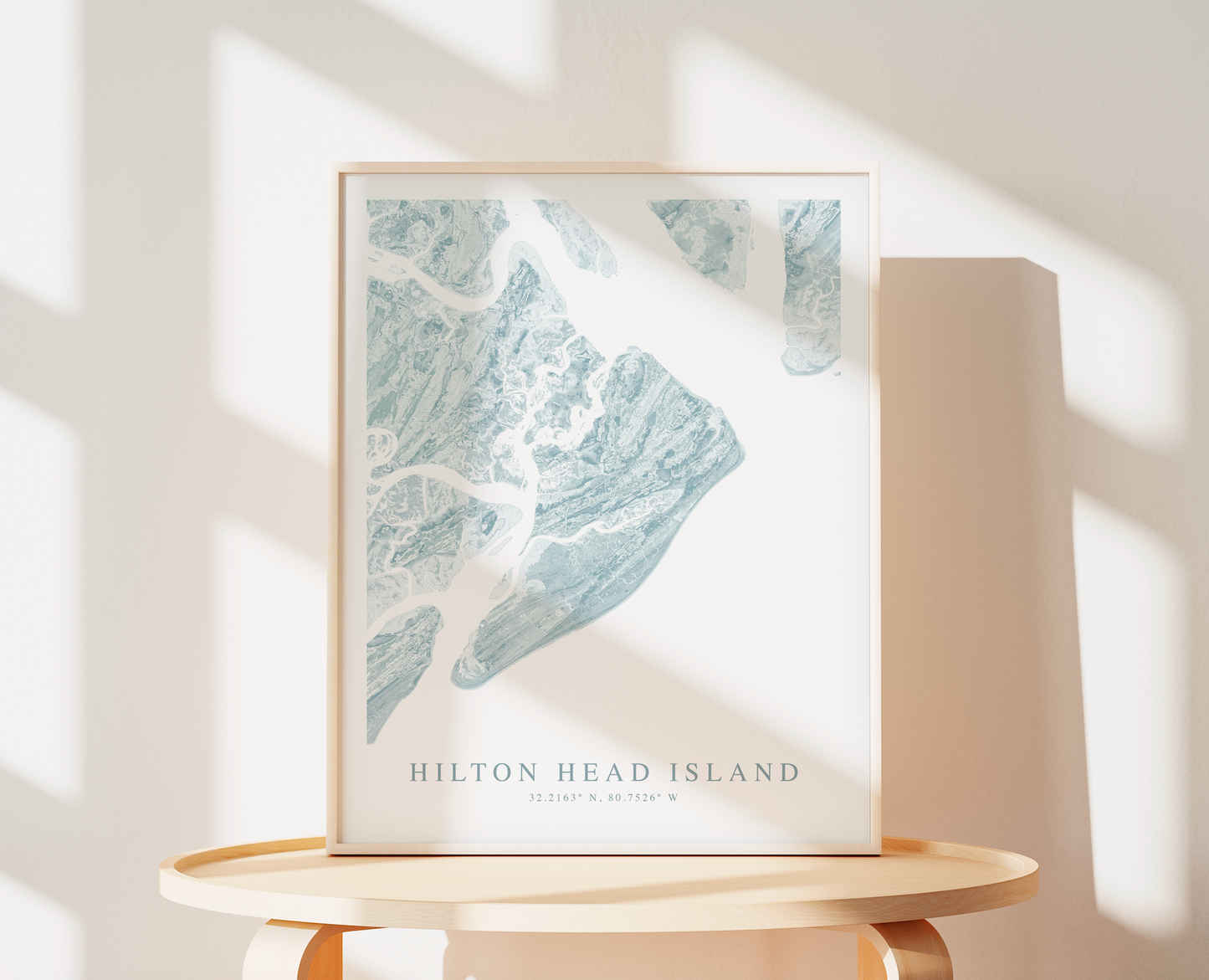 Hilton Head Island Map Print