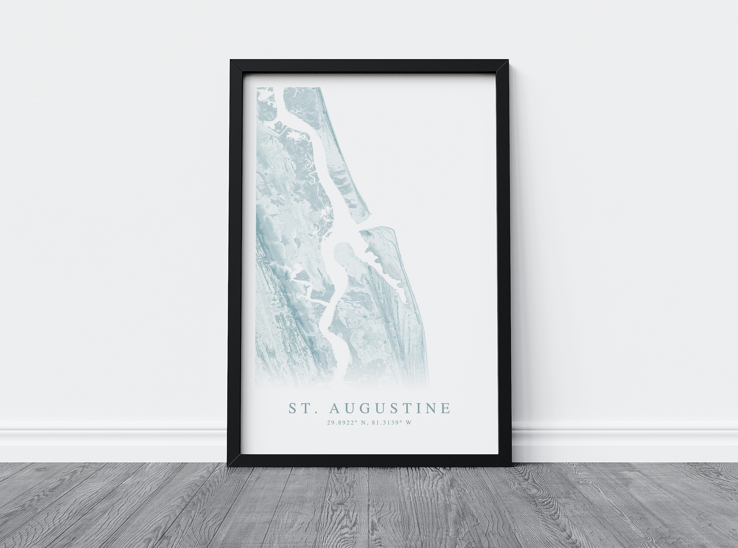 St. Augustine Map Print