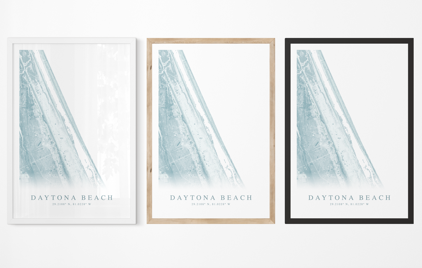 Daytona Beach Map Print