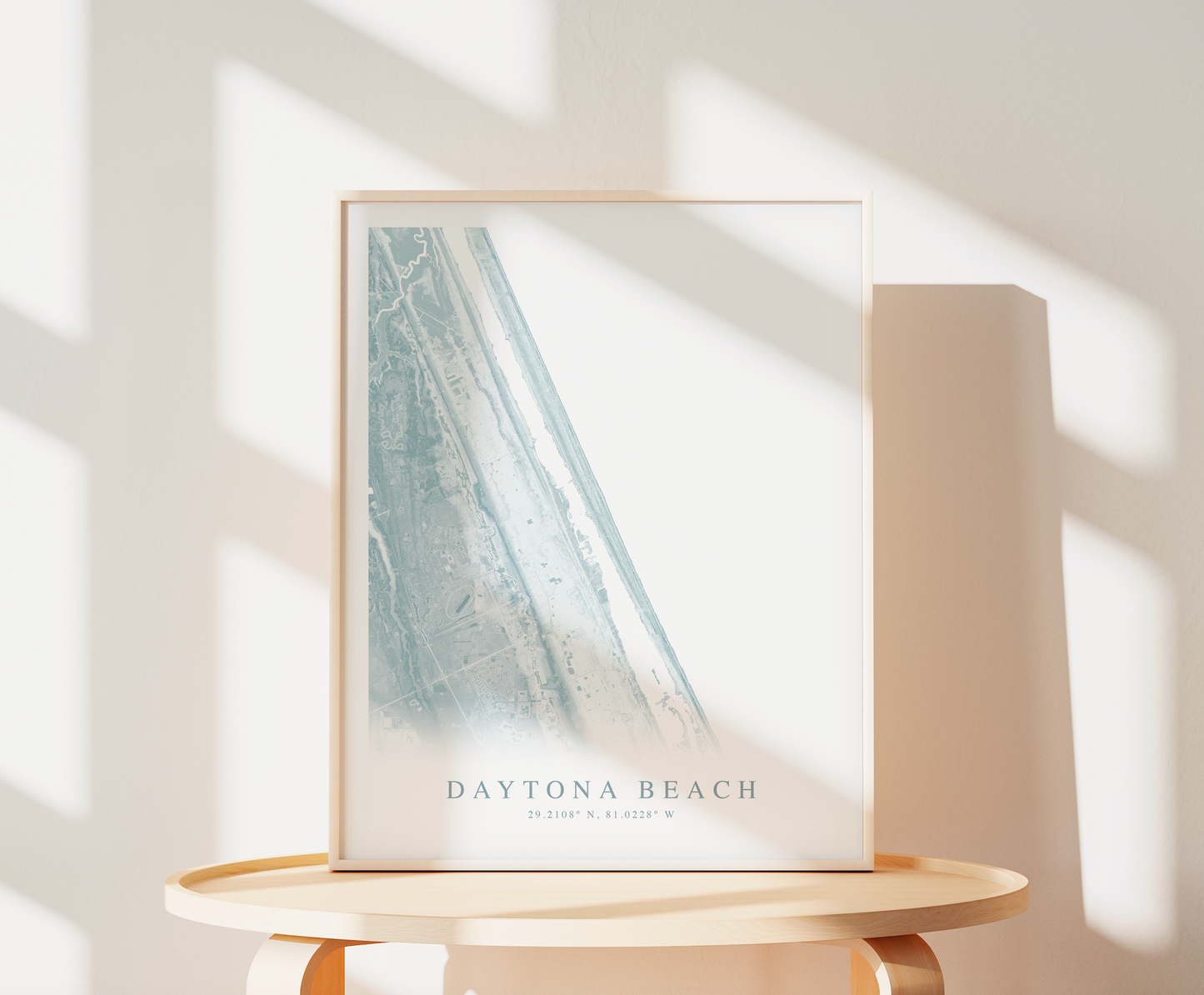 Daytona Beach Map Print