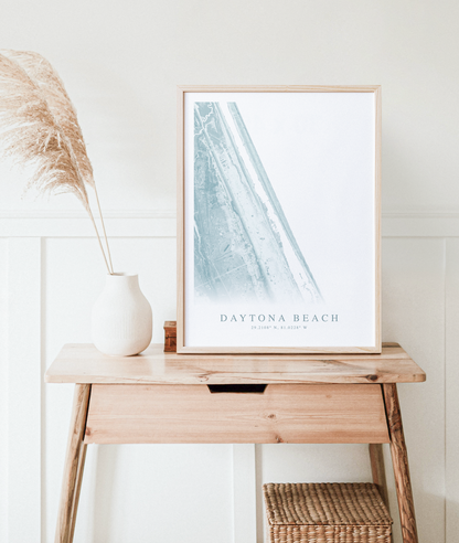 Daytona Beach Map Print