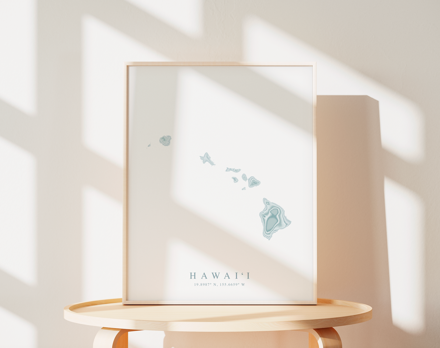 Hawaii Map Print