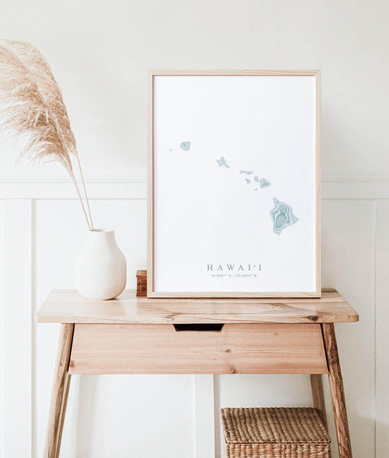 Hawaii Map Print