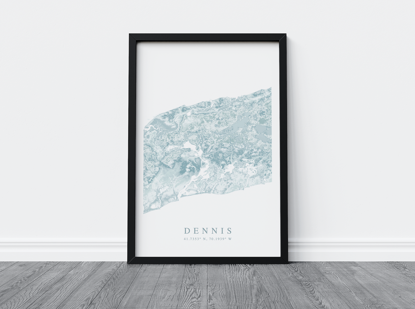 Dennis Map Print