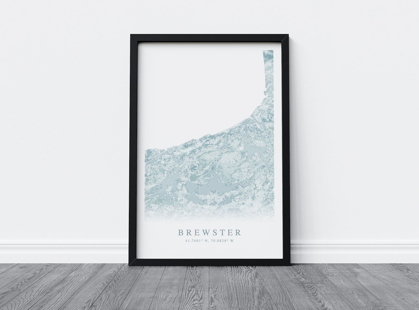 Brewster Map Print