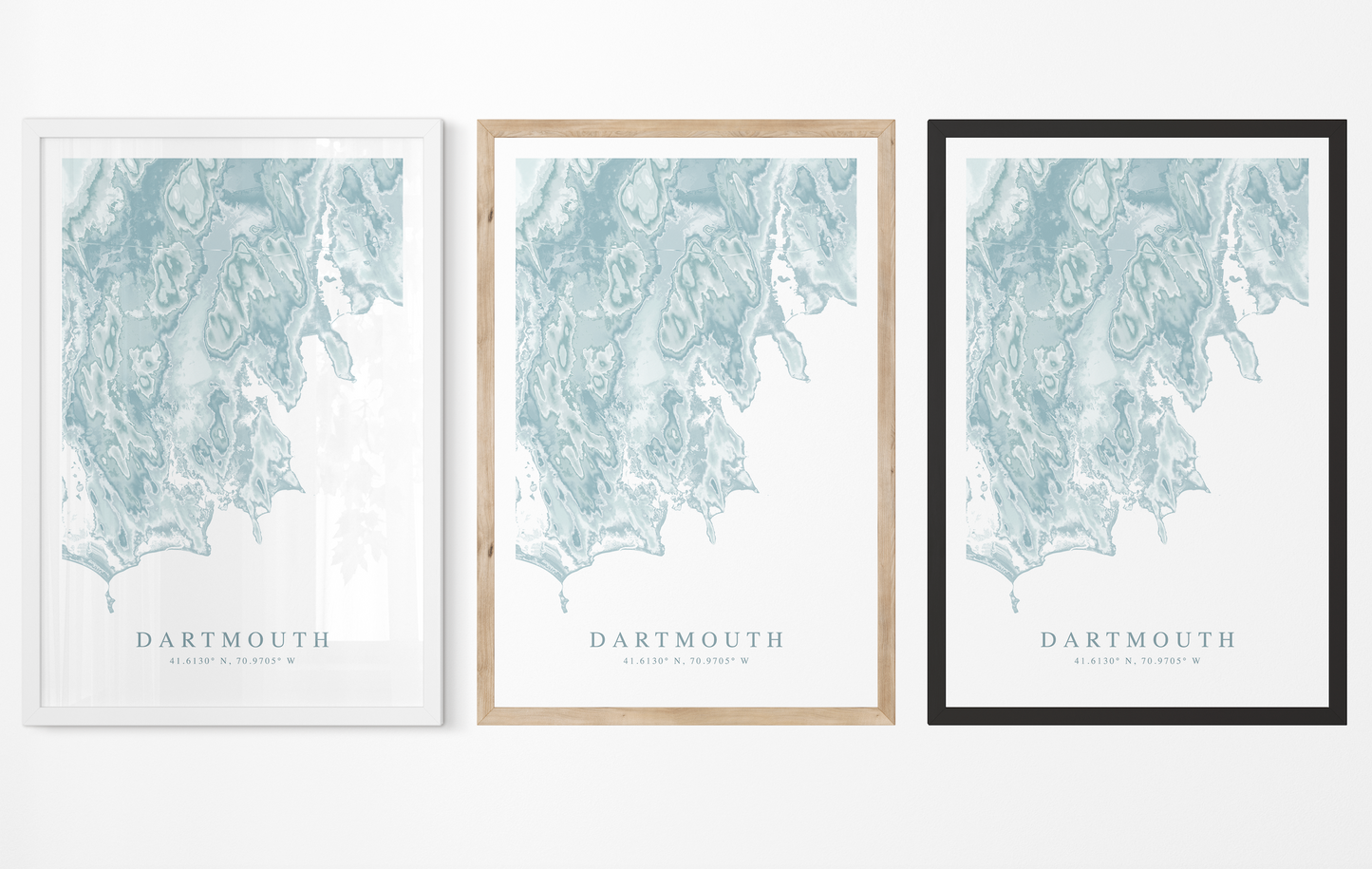 Dartmouth Map Print