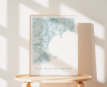 Old Orchard Beach Map Print