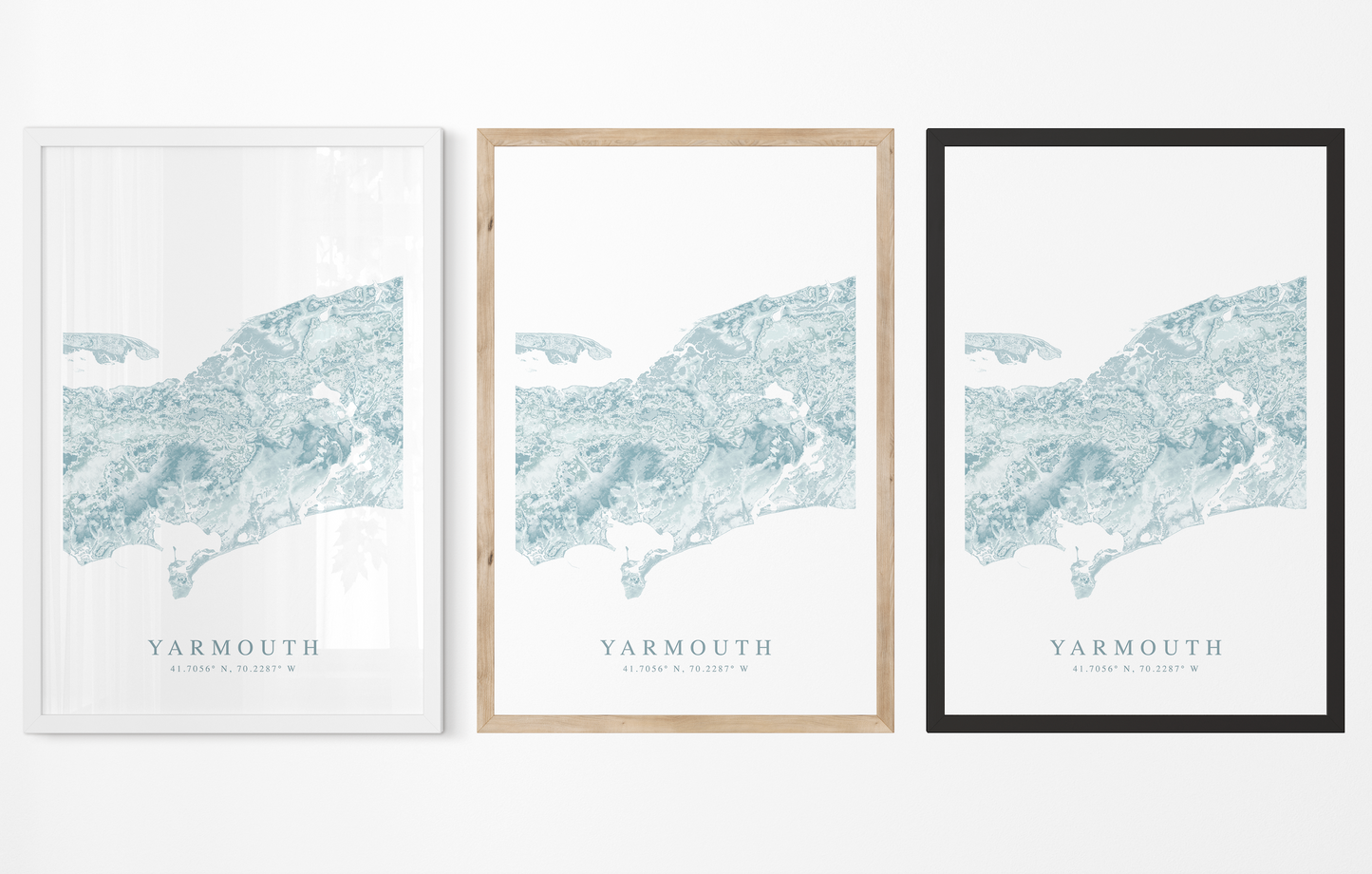 Yarmouth Map Print