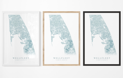 Wellfleet Map Print