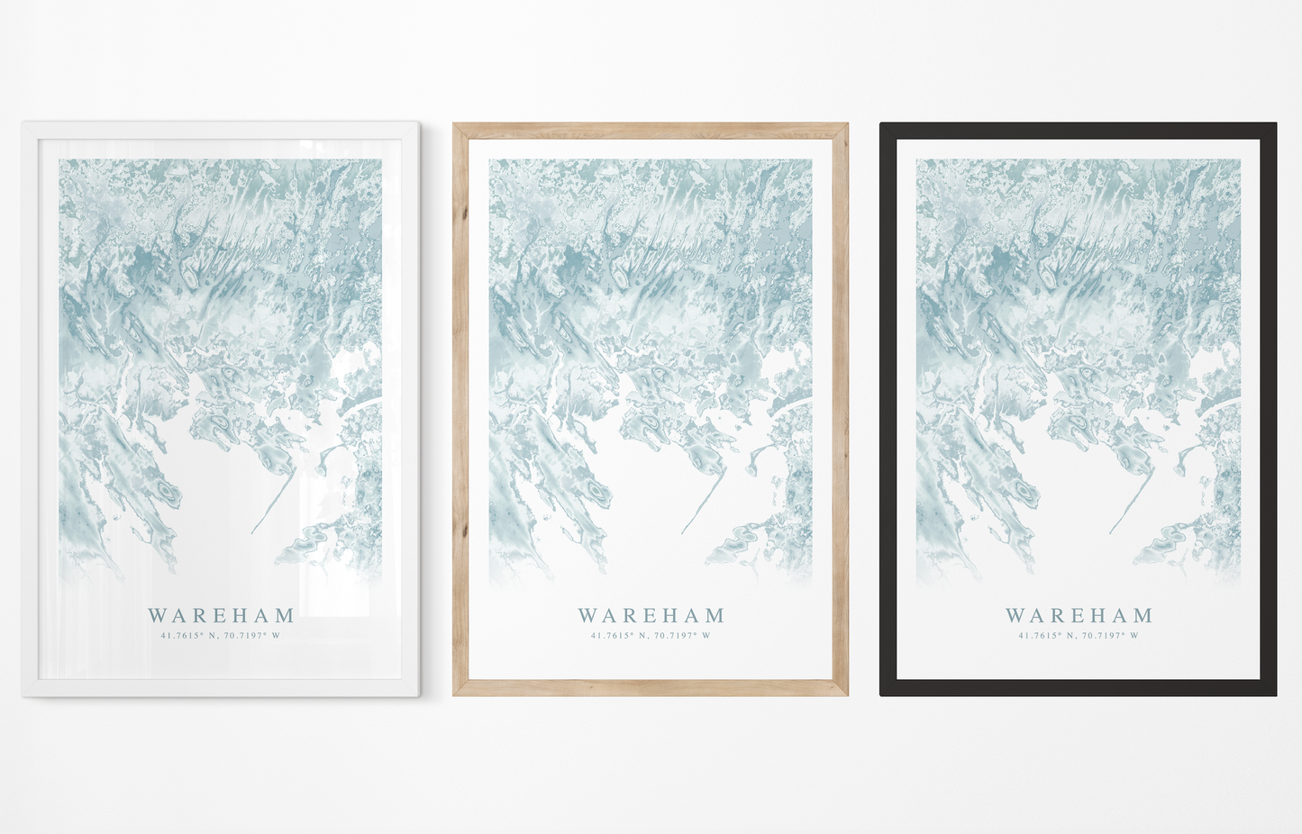 Wareham Map Print