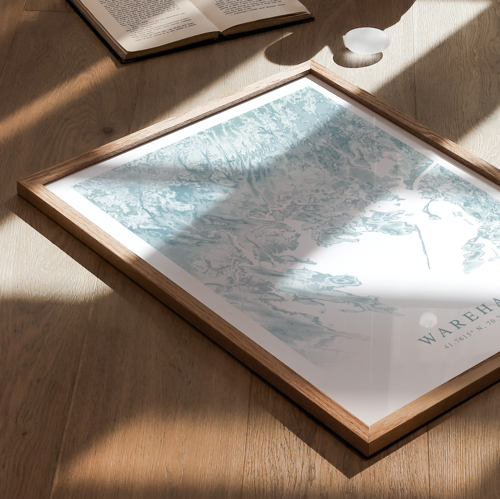 Wareham Map Print