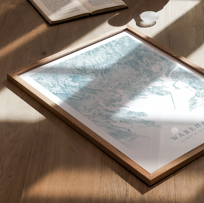 Wareham Map Print