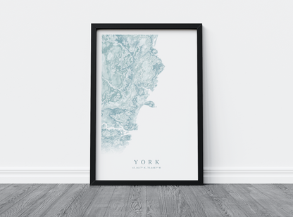 York Map Print