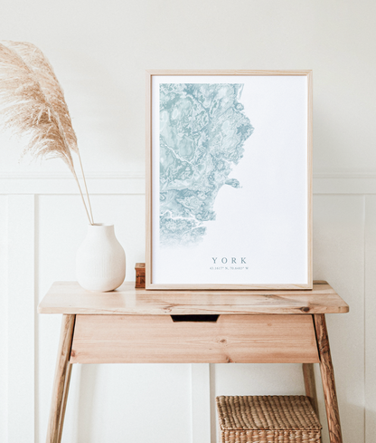 York Map Print