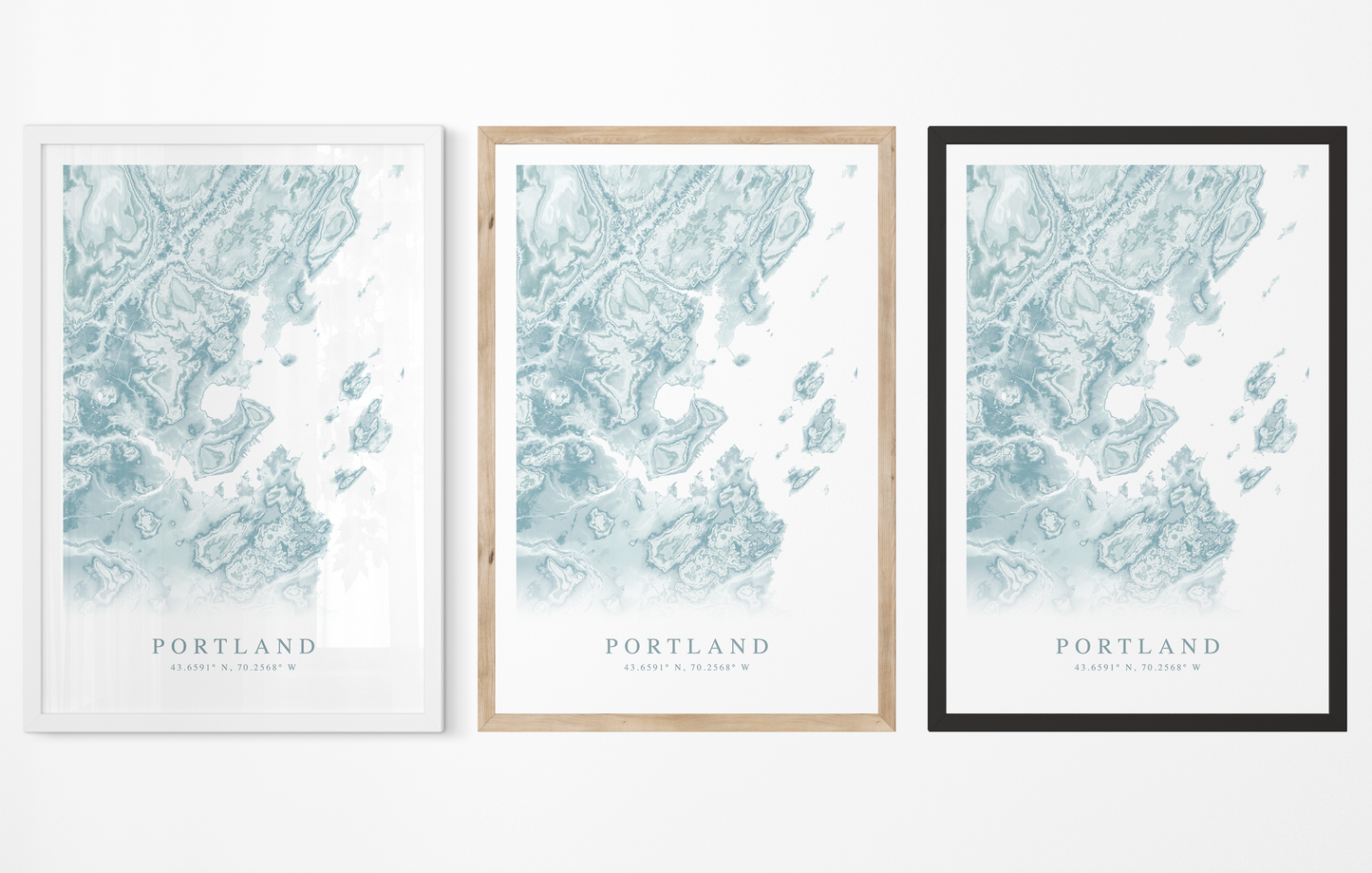 Portland Map Print