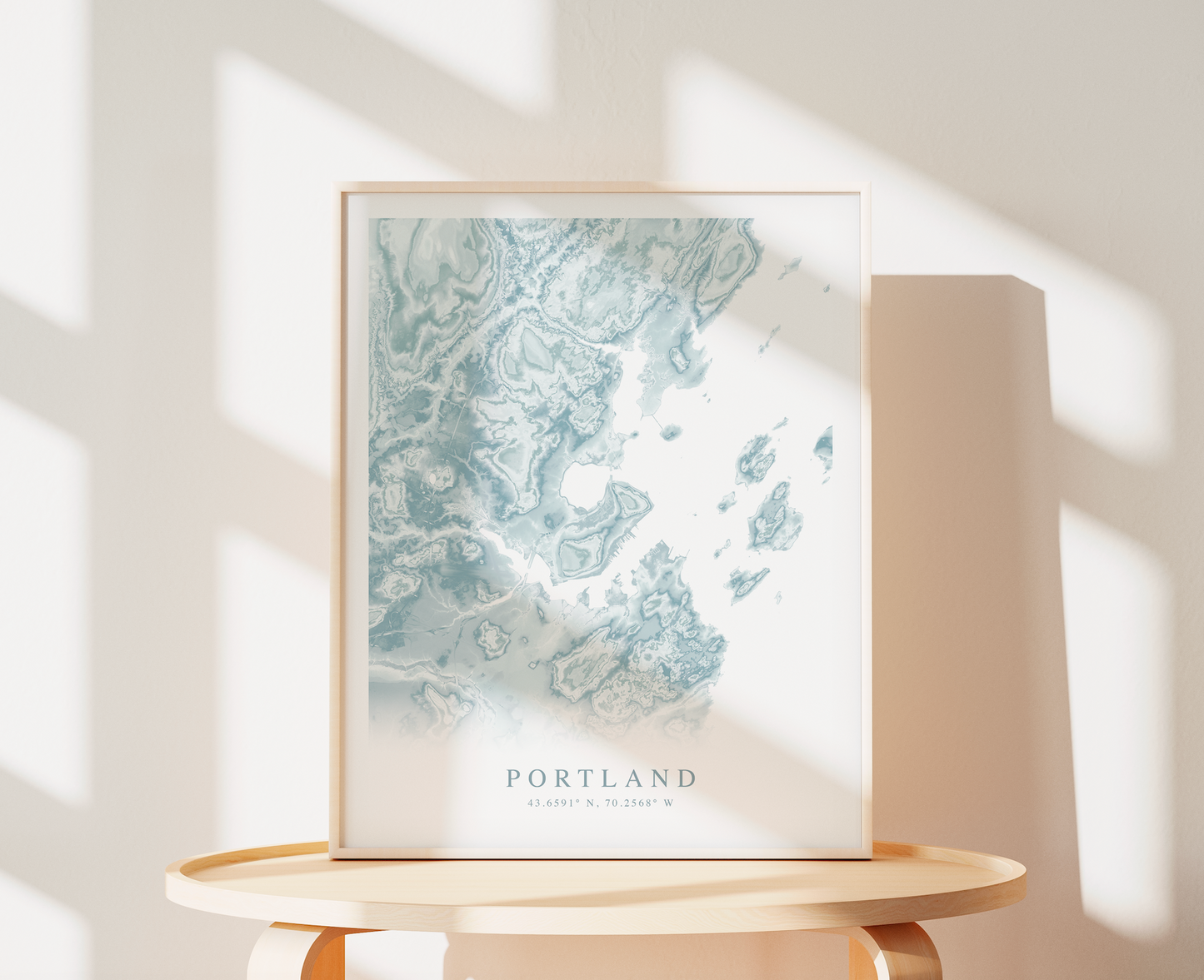 Portland Map Print