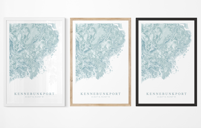 Kennebunkport Map Print