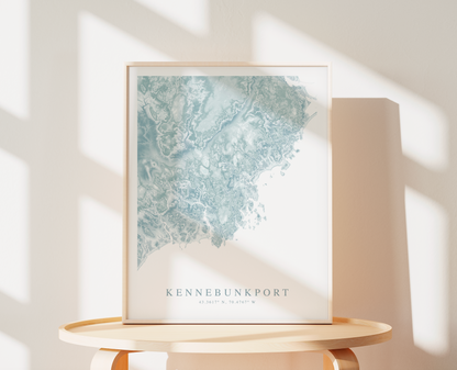 Kennebunkport Map Print