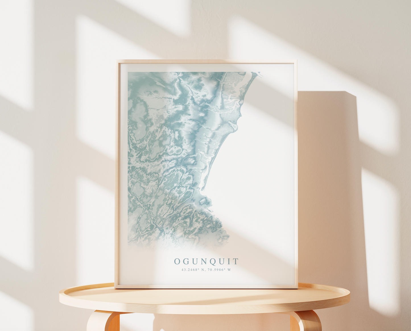 Ogunquit Map Print