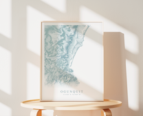 Ogunquit Map Print – VirtualMap