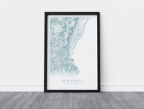 Ogunquit Map Print VirtualMap
