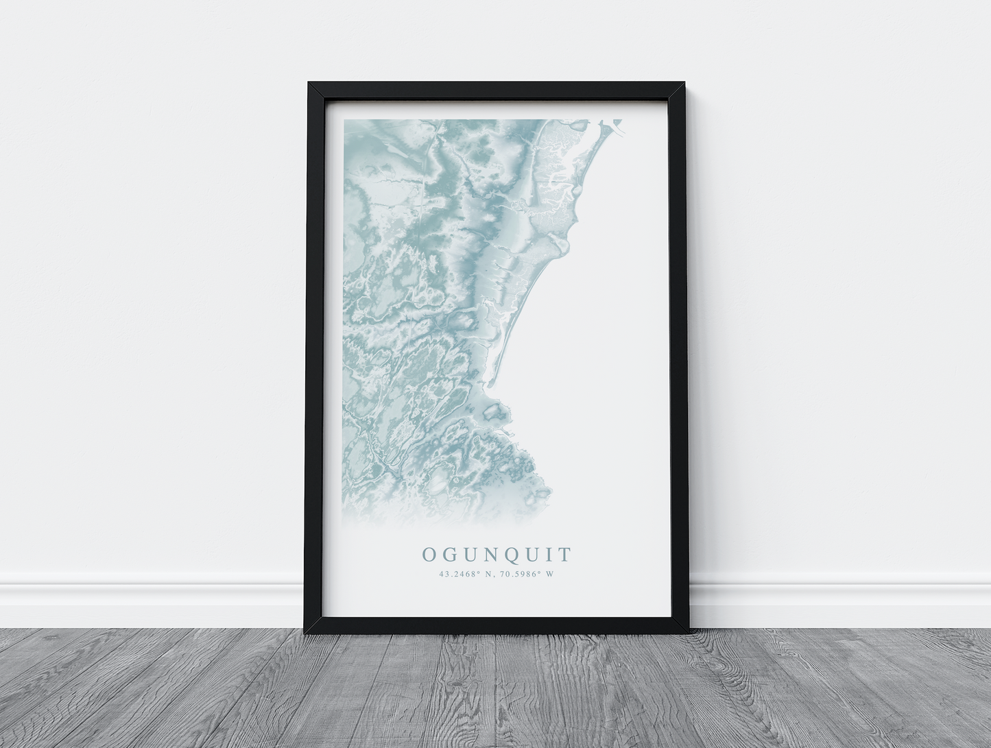 Ogunquit Map Print