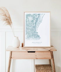 Ogunquit Map Print VirtualMap