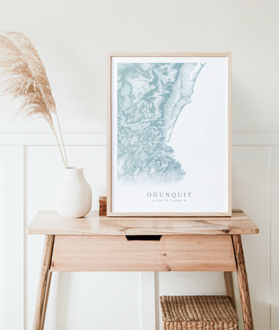 Ogunquit Map Print – VirtualMap