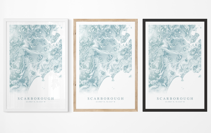 Scarborough Map Print