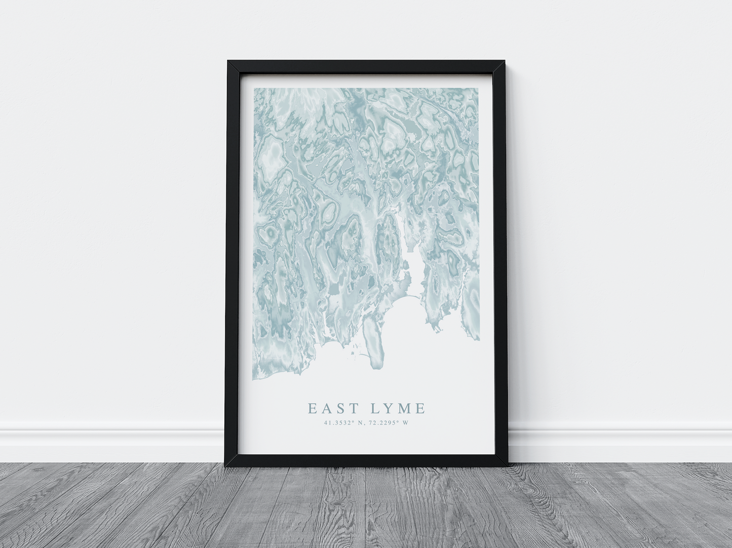 East Lyme Map Print