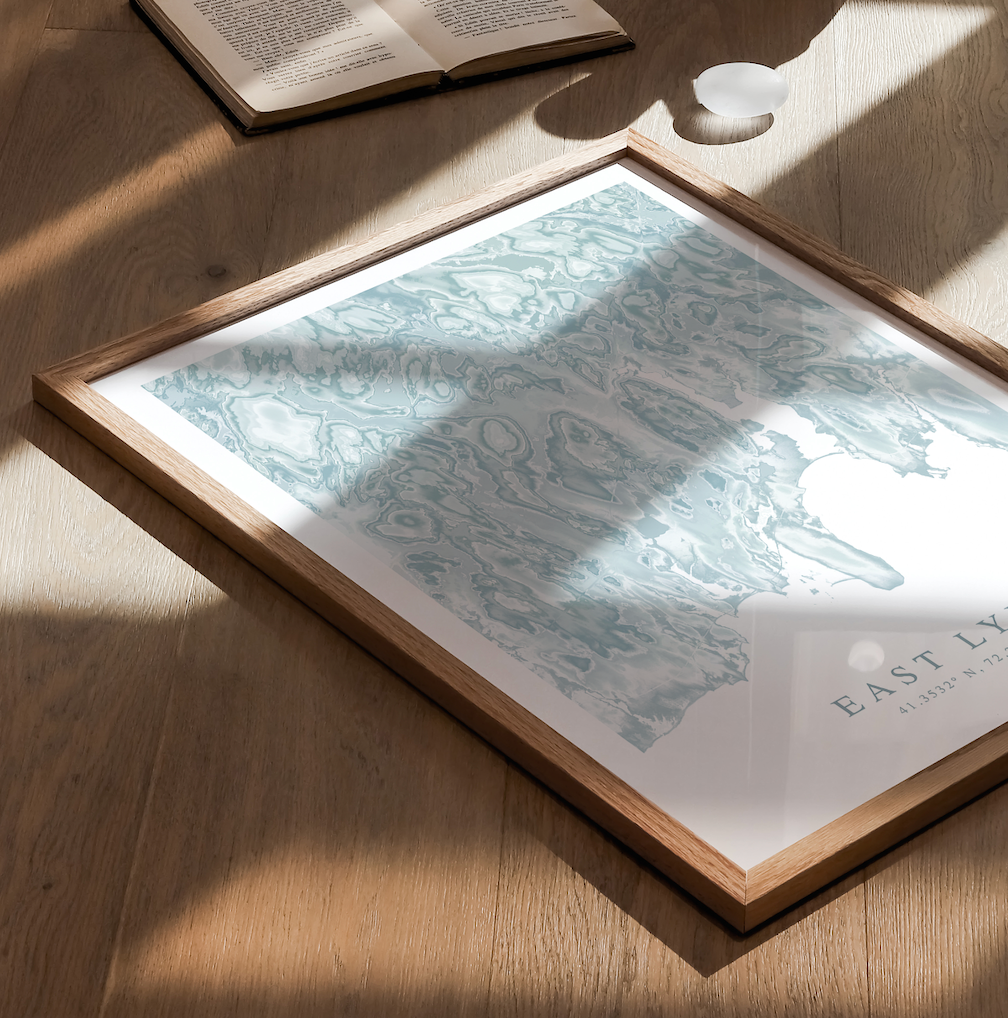 East Lyme Map Print