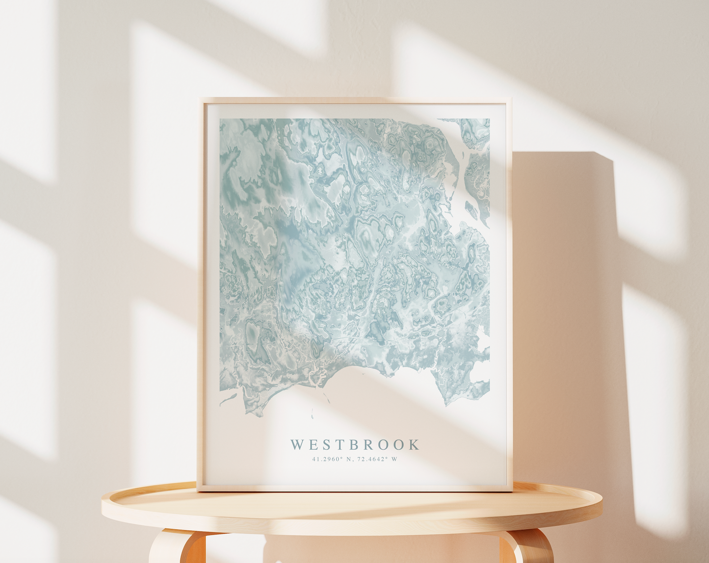 Westbrook Map Print