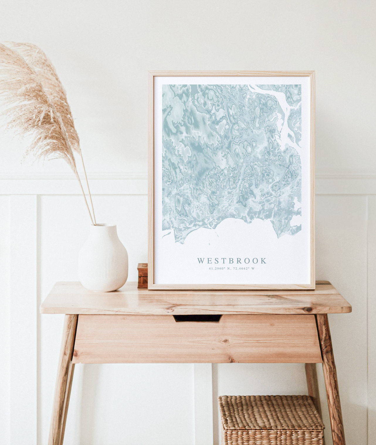 Westbrook Map Print