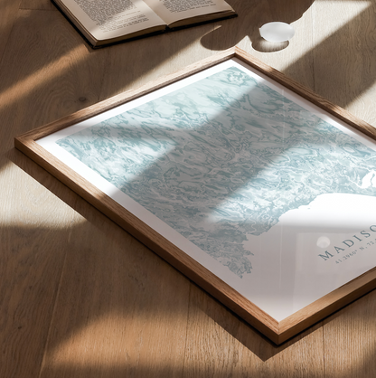 Madison CT Map Print