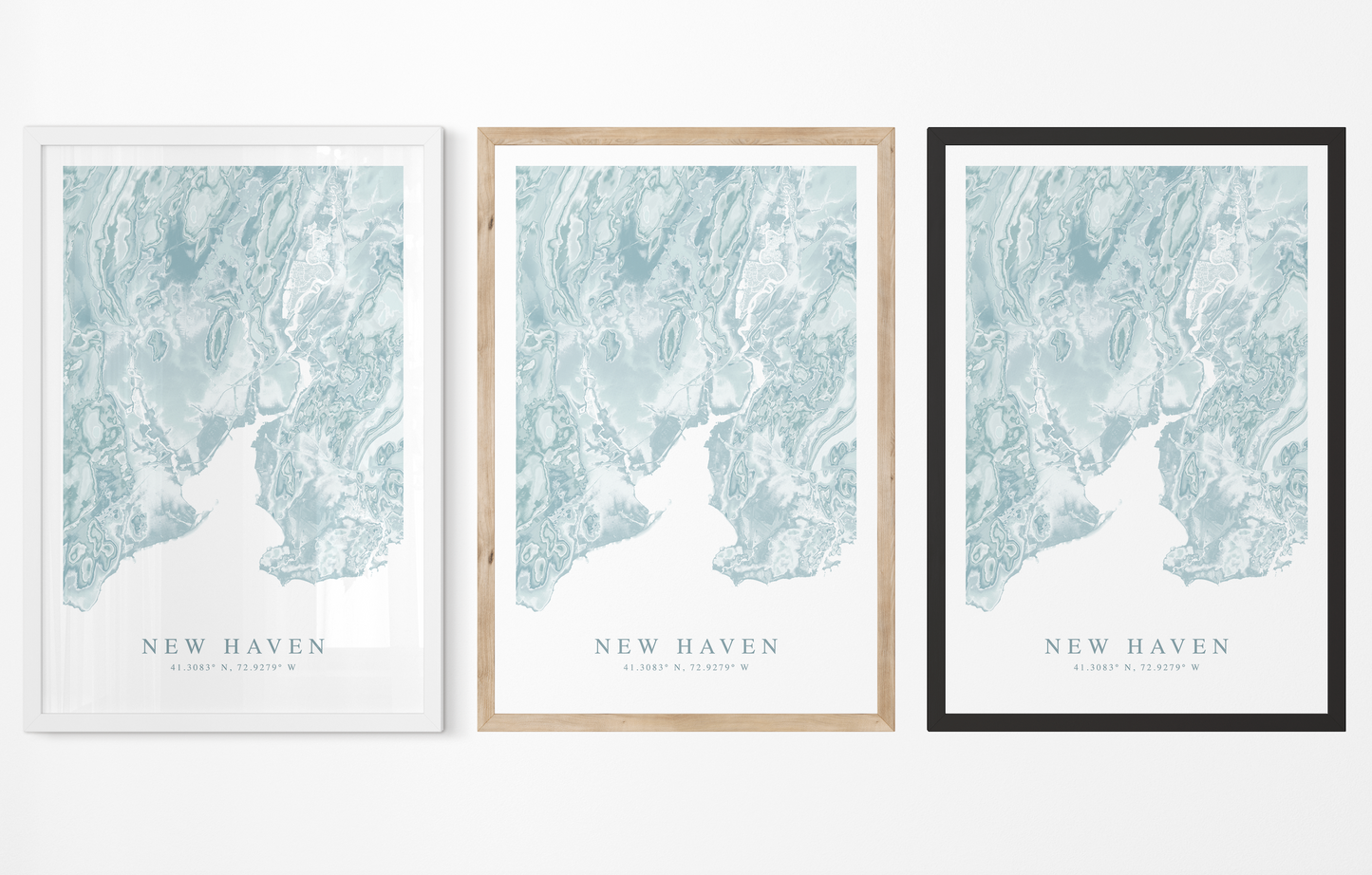 New Haven Map Print