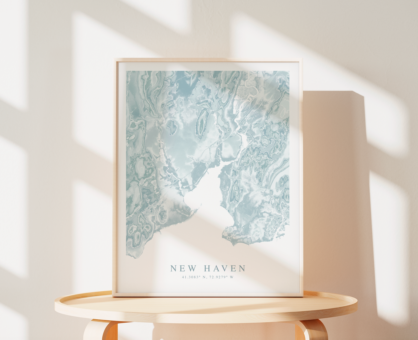 New Haven Map Print